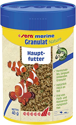 Sera Marin Granulat Nourriture pour Aquariophilie 100 ML