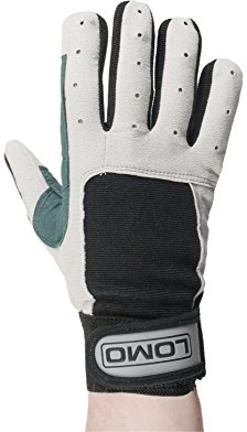 Lomo Langfinger-Segelhandschuhe., grau, xl