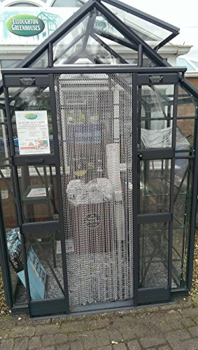 Door Chain Fly Screen for Elite Greenhouses 2' wide door tall model greenhouses only