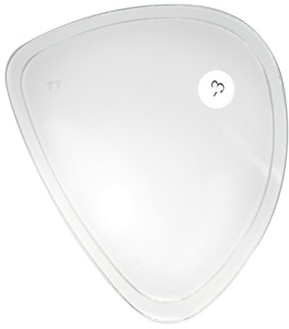 Cressi Negative optische Linse für Taucherbrille Big Eyes Evo Maske (Made in Italy) Transparent durchsichtig Size 3.5/DX