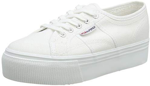 Superga Damen 2790acotw Linea Up And Down Sneaker, White 901, 37 EU