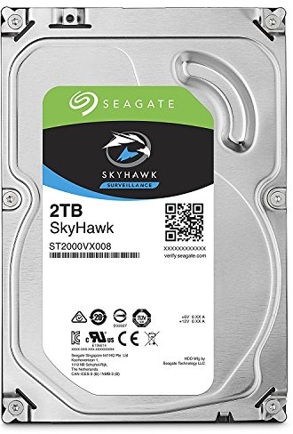 Seagate Skyhawk Surveillance HDD ST2000VX008 - HDD - 2 TB - Interno - 3.5 - SATA 6Gb/s - 5900 RPM - Buffer: 64 MB