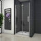 80x185cm Mamparas de ducha Pantalla baño plegable puerta de ducha Aica