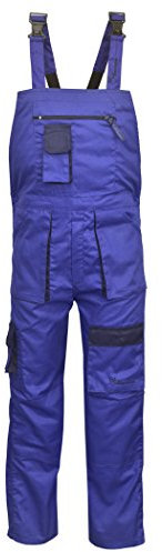 NORMAN - Bavaglino e tutore da lavoro per pittori a contrasto blu reale Blu reale 2XL