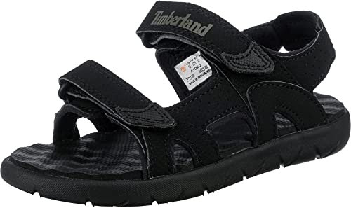 Timberland , Unisex-Kinder Sandalen, Schwarz (Black Xv0), 22 EU