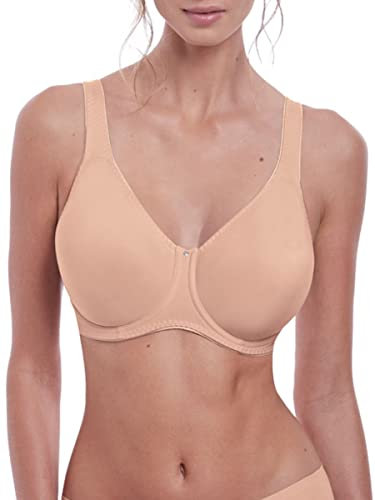 Fantasie Women's Aura Molded Full Cup Underwire Bra T-Shirt, Opaque, Natural Beige, 34D