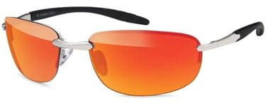 BEZLIT Damen Herren Desginer Sonnenbrille 30245 Rot