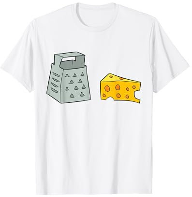 Cheese Lovers Gift Love Cheese Grater and Cheese T-Shirt