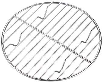 CAMPINGMOON Round Roasting Baking Steaming Cooling Rack Cooking Grid Grill Stainless Steel Fits for Dutch Oven (Diameter φ6.7inch, W17)