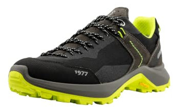 Grisport Cross Evolution Tras Herren,Männer,Trekkingschuhe,Trailrunning-Schuhe,Wanderhalbschuhe,wasserabweisend,Gritex, Lead Grey/Black, EU 44