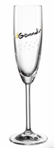LEONARDO HOME Lot de 4 flûtes à champagne Presente - 200 ml - Verre - 044516-120 ml