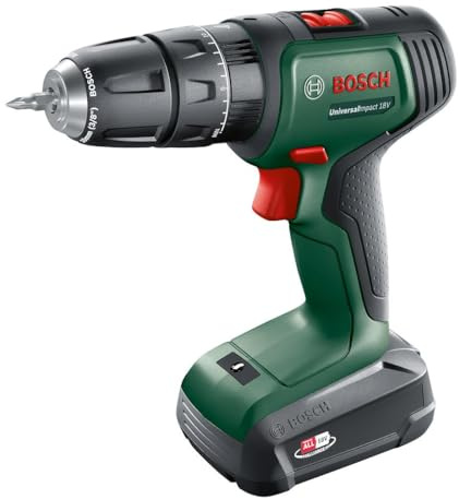 Bosch 06039D4103 Akku Schlagbohrmaschine 18V 2X1.5AH S-Box