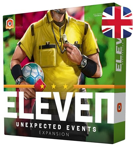 Portal Games | Eleven Unexpected Events Expansion | Football Management Board Game Expansion, Breaking News & Reputation System | 1 to 4 Players | 60–120 Minutes