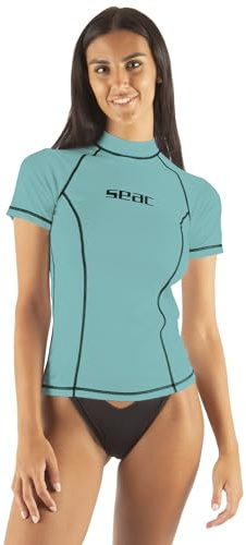Seac T-Sun Short, utslagsskydd för simning, surfing, dykning, UV-skydd, tiffany, XL