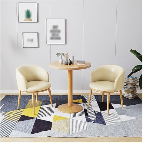 Couchtisch Und Stuhl Set,Büro Empfangsraum Clubtisch,Besprechungstisch Mit Stühlen,Runder Esstisch Mit 2 Stühlen Set,Verhandlungstisch,1 Tisch 2 Stühle,for Esszimmer,Küche,Restaurant,Wohnzimmer (Colo