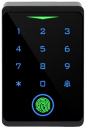 Widybord Tuya APP cerradura de puerta IP66 impermeable sin llave biométrica WIFI control de acceso teclado independiente huella digital RFID instalación fácil de usar