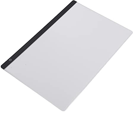 LED Leuchtkasten Zeichenblock mit 3 Helligkeitsstufen, Skizzen-Überziehbrett, Extra Größe A2 Wiederaufladbares Leuchttisch für Zeichnung, Diamantmalerei Leuchttisch, Malen, Röntgenbetrachtung