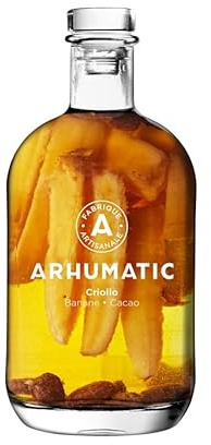 ARHUMATIC - Punch au Rhum - Banane Cacao (Criolo) - 29% Alcool - Origine : France - A servir en digéstif ou apéritif - Fabrication artisanale - 70 cl
