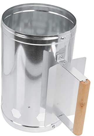 Toyvian 1pezzi Secchio Accendifuoco per Carbonella di Barbecue Stufa Accendifuoco per Barbecue all Aperto Circolazione d Aria