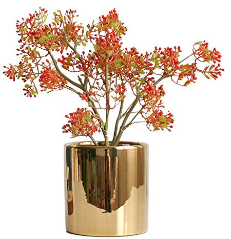 MEVZHH Fleurs Artificielles, Plantes Artificielles En Pot Artificielles En Pot Fausses Plantes En Pot D'Arbre de Pistache Décoration de Salon Intérieur Faux Plantes Avec Pot Plantes Artificielles/A