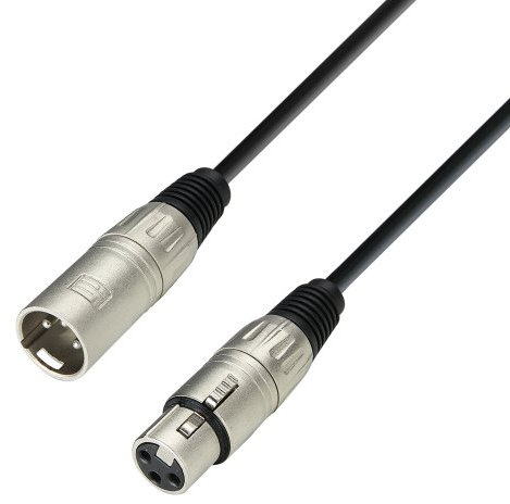 Adam Hall Cables 3 STAR MMF 0600 - Cable de Micro de XLR hembra a XLR macho 6 m