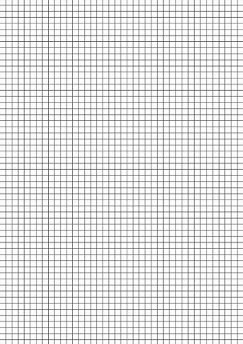 Brunnen 102100850 Kanzlei-Papier / Kanzleibogen (A4, kariert, 80 g/m², 50 Blatt eingeschweißt)