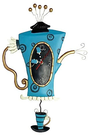 Allen Designs - Theiere Cozy Time Wanduhr