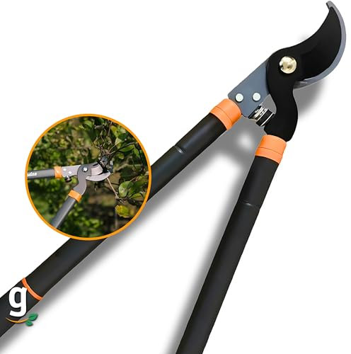 Gardazon Teleskop-Astschere mit Bypass-Klinge - (61-95 cm) Lang Baumschere mit Anti-Rutsch-Griffen und verstellbarer Länge – Ideal für Äste bis 40mm