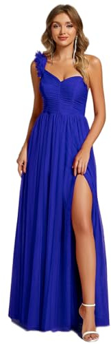 Ever-Pretty Abito Dmigella Donna Linea ad A Abiti Lunghi Donna da Cerimonia ES01911