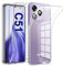 LYJERRY 1Pcs Schutzhülle für Oukitel C51 Handyhülle + 2Pcs Schutzglas für Oukitel C51 Hülle durchsichtig Stoßfest Cover Silikon Handytasche und Displayschutzfolie