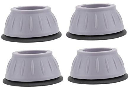 Angoily 4pcs Washing Machine Rubber Feet Pads Anti-skid and Shockproof Heightening Base with Tpu and Pp Material, Easy to Detach and Install, Suitable for Dryer and Fridge Use at Home
