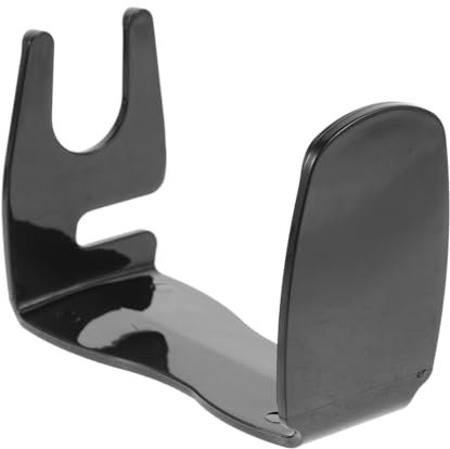 NULYLU Rasierpinsel Pflege- Und Rasierständer Sicherheitsgestell Rasierwerkzeugständer Rasierzubehör Rasierhobel Halter Shaver Holder Rasierpinselständerhalter Rasierer Und Bürstenhalter Plastik Black