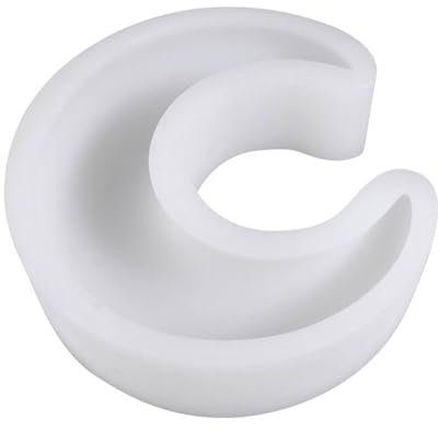 Fhsqwernm Stampo a forma di luna elegante a forma di luna, stampi per torte e dessert