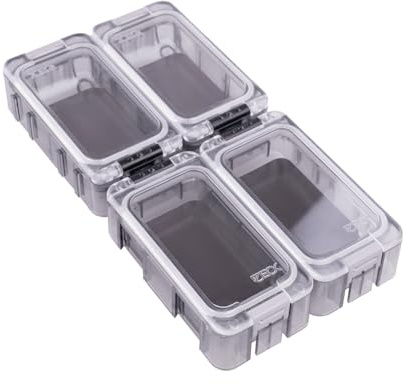 ZECK - Magnet Box Set | 4pcs - Magnetische Kleinteileboxen im Set | S / 8 x 4,1 x 2,2 cm (pro 1 Stück)