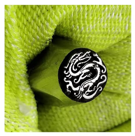 CYHTYM Schlagzahlen Chinesisches Loong Relief Metallstempel-Design-Stempelwerkzeug, 5,5 mm, 8 mm, 11,5 mm Schmuck-Metall-Stanzformen(11.5mm)