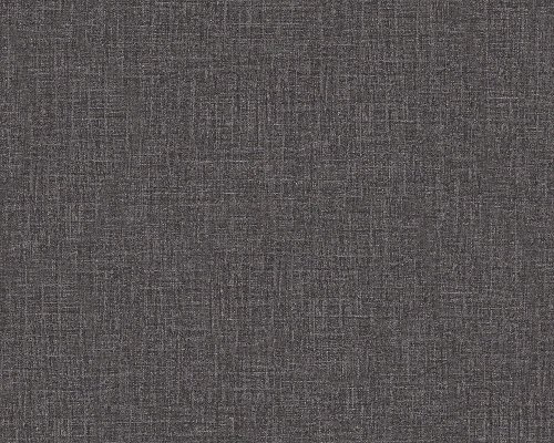 Papier peint Versace Papier Peint Uni Baroque & Roll Papier peint intissé 10.05 m x 0.70 m Noir Made in Germany 962336 96233-6