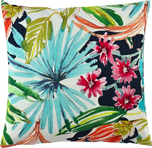 Sander Gladys Tischwäsche Blumen Blüten bunt Digitaldruck hochwertig auf Twill (Kissenhülle 50x50cm)