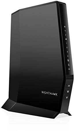 NETGEAR Nighthawk WiFi 6 Cavo modem Router CAX30 Compatibile con Xfinity, Spectrum e Cox, AX2700 (fino a 2,7 Gbps) DOCSIS 3.1