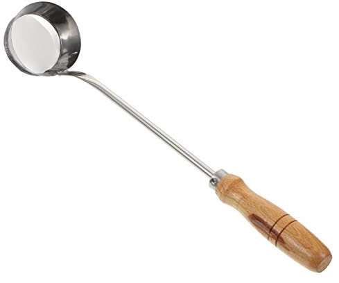 VILLCASE 1 Pc Moule à Pilier D'huile Collation Frite Timbale Moule à Anneau Rond Façonneur D'aliments Frits Moule à Cupcake en Métal Cuisine Cuisine Nourriture Acier Inoxydable Ménage