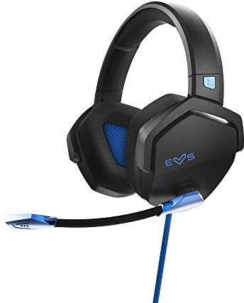 Energy Sistem ES Gaming Headset ESG 3 Blue Thunder (Deep Bass, Cloth Ear Pads, Crystal Clear Sound), Blau