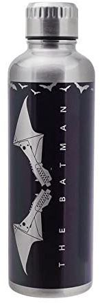 Paladone Batman Bouteille d'eau en acier inoxydable Multicolore 500 ml