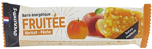 Overstims Barre Fruitée 32 g - Abricot - Pêche