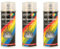 D.LINE MOTIP heat resistant Klarlack 400ml, 3-teiliges Set, Polyurethan (PU), Glänzend, Haushaltslack, Outdoor surfaces, Holz, Metall, Kunststoff, andere