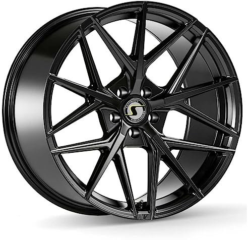 Schmidt Felge ZAYN 9.0Jx20 ET15 5x112 SatinBlack kompatibel mit Mercedes AMG C-Klasse W205 AMG C63 BiTurbo Coupe/Cabrio