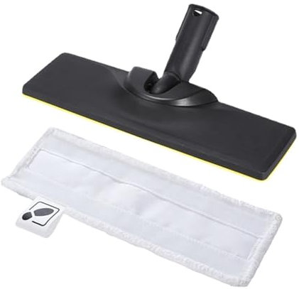ORCOW Paño de Suelo con Cabezal de Cepillo Compatible con KARCHER SC Series SC1 SC2 SC3 SC4 SC5 CTK10, Piezas de Limpiador a Vapor, Cepillo de Suelo