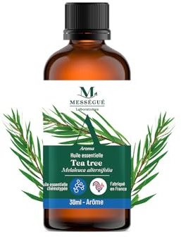 TEA TREE - Huile Essentielle Chémotypée - Voies respiratoires, immunité - 100% pure et naturelle - 30ml - Mességué