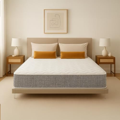 RANDOR Colchón 135x190 Viscoelástico Premium Eco Sleep - Altura 30 cm – Firmeza Muy Alta – Alta Densidad HR 3.0 + 5 cm ViscoFresh 60KG – Transpirable – Antiácaros – Oeko-Tex – Fabricado en España