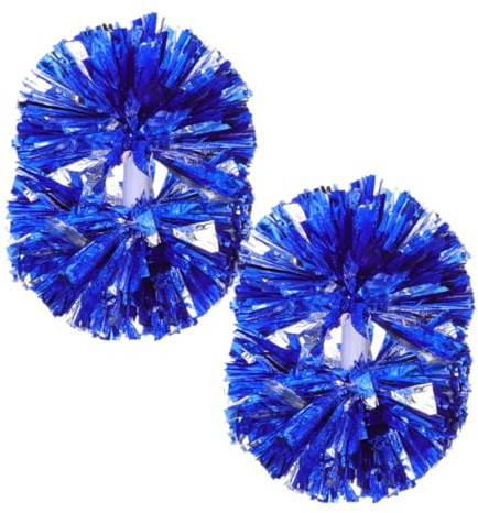 HONITANO 2 Cheerleading Pom Poms Resistente in PE per Cheerleader e Spettacoli