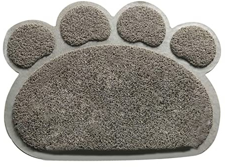Alfombrilla de arena para menos residuos, fácil de limpiar, almohadilla de control de dispersión, caja de mascotas, trampa de arena