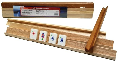 Hot Games Set of 4 Mah Jong (Mahjong) Tile Racks - 40cm